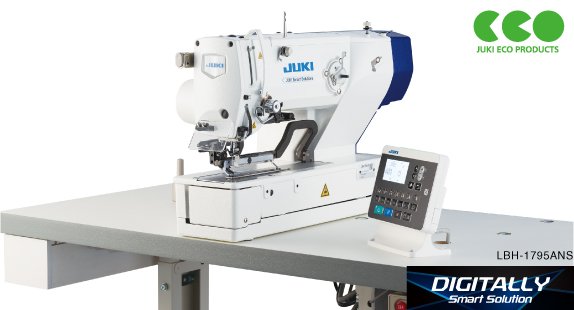 LBH-1795AN (120mm presser type) Computer-controlled, High-speed, Buttonholing Sewing System